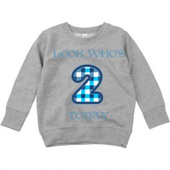 Toddler Crewneck Basic Promo Sweatshirt