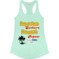 Ladies Slim Fit Racerback Tank Top