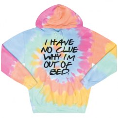 Unisex Tie-Dye Fleece Hoodie
