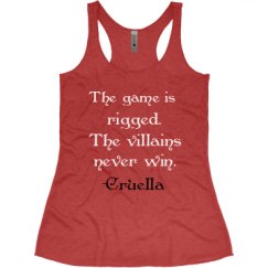 Ladies Slim Fit Super Soft Racerback Triblend Tank