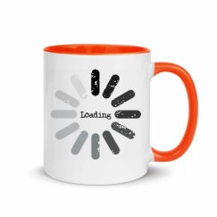 11oz Ceramic Mug with Color Inside