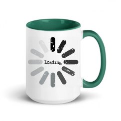 15oz Ceramic Mug with Color Inside