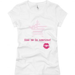 Kiss american tshirt