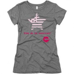 Ladies Slim Fit Super Soft Triblend Tee