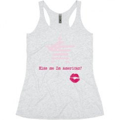 Ladies Slim Fit Super Soft Racerback Triblend Tank