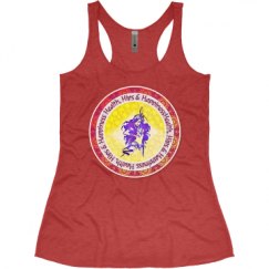 Ladies Slim Fit Super Soft Racerback Triblend Tank