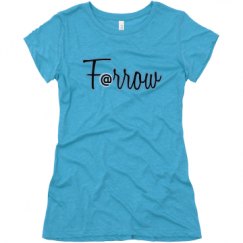 Ladies Slim Fit Super Soft Triblend Tee