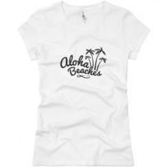 Ladies Slim Fit Basic Promo Jersey Tee
