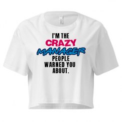 Ladies Festival Cali Crop Top Tee