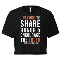 Ladies Festival Cali Crop Top Tee