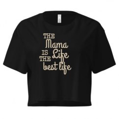 Ladies Festival Cali Crop Top Tee