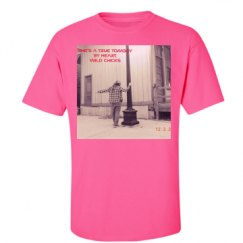 Unisex Ultra Cotton Safety Neon Crewneck Tee