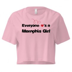 Ladies Festival Cali Crop Top Tee