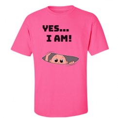 Unisex Ultra Cotton Safety Neon Crewneck Tee