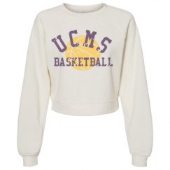 Women's Raglan Pullover Fleece