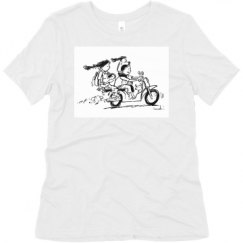 Ladies Relaxed Fit Super Soft Triblend Tee