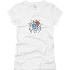 Ladies Slim Fit Basic Promo Jersey Tee