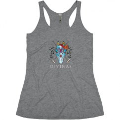 Ladies Slim Fit Super Soft Racerback Triblend Tank
