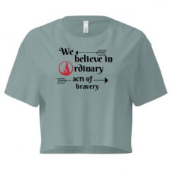 Ladies Festival Cali Crop Top Tee