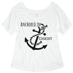 Archored in Christ shirt 