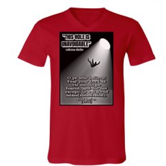 Unisex V-Neck Jersey Tee