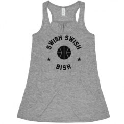 Ladies Flowy Racerback Tank