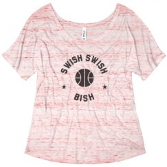 Ladies Flowy Slouchy Tee