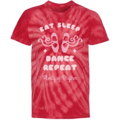 Youth Tie-Dye Cyclone Pinwheel Tee