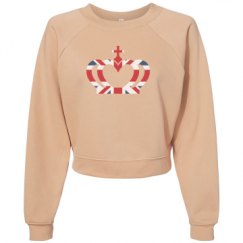 Women's Raglan Pullover Fleece