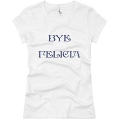 Ladies Slim Fit Basic Promo Jersey Tee