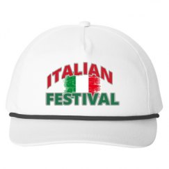 Snapback Five-Panel Rope Hat