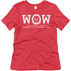 Ladies Relaxed Fit Super Soft Triblend Tee