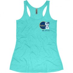 Ladies Slim Fit Super Soft Racerback Triblend Tank