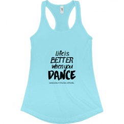 Ladies Slim Fit Racerback Tank Top