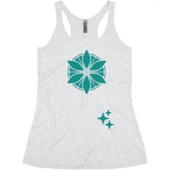 Ladies Slim Fit Super Soft Racerback Triblend Tank