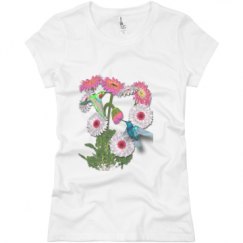 Ladies Slim Fit Basic Promo Jersey Tee