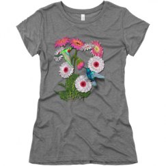 Ladies Slim Fit Super Soft Triblend Tee