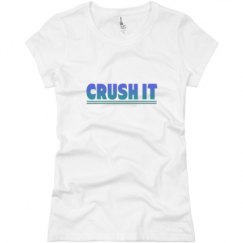 Ladies Slim Fit Basic Promo Jersey Tee