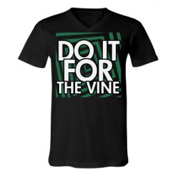 Unisex V-Neck Jersey Tee