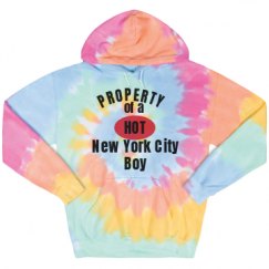 Unisex Tie-Dye Fleece Hoodie