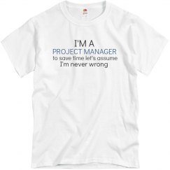 I'm a project manager