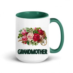 15oz Ceramic Mug with Color Inside