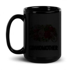 15oz Black Glossy Mug