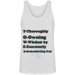 Unisex Jersey Tank Top