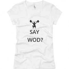 Ladies Slim Fit Basic Promo Jersey Tee