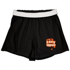 Slim Fit Cheer Shorts