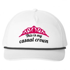 Snapback Five-Panel Rope Hat