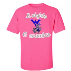 Unisex Ultra Cotton Safety Neon Crewneck Tee