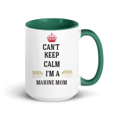 15oz Ceramic Mug with Color Inside