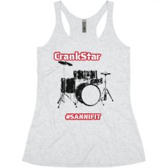 Ladies Slim Fit Super Soft Racerback Triblend Tank